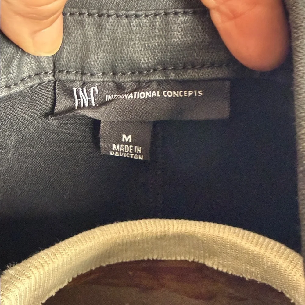 INC International Concepts Black Blazer